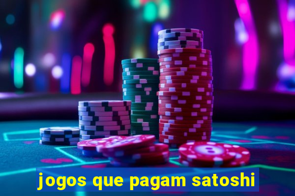 jogos que pagam satoshi